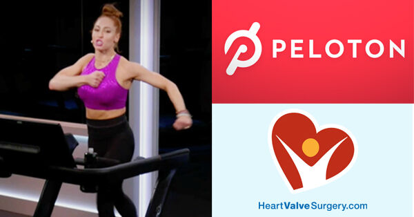 Robin Arzon (Peloton) Empowers Heart Valve Patients!