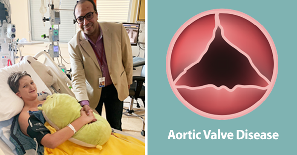 Pediatric Aortic Valve Surgery Patient with Doctor Sameh Said