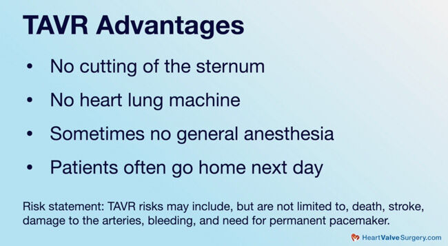 TAVR Advantages