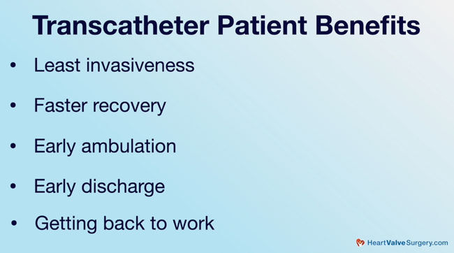 Transcatheter Patient Benefits